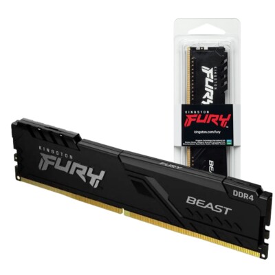 Memoria Kingston Fury Beast DDR4 8GB 3200MHz Memoria Kingston Fury Beast DDR4 8GB 3200MHz