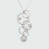 Colgante Nexo de MOON en Plata 925 con brillantes Colgante Nexo de MOON en Plata 925 con brillantes
