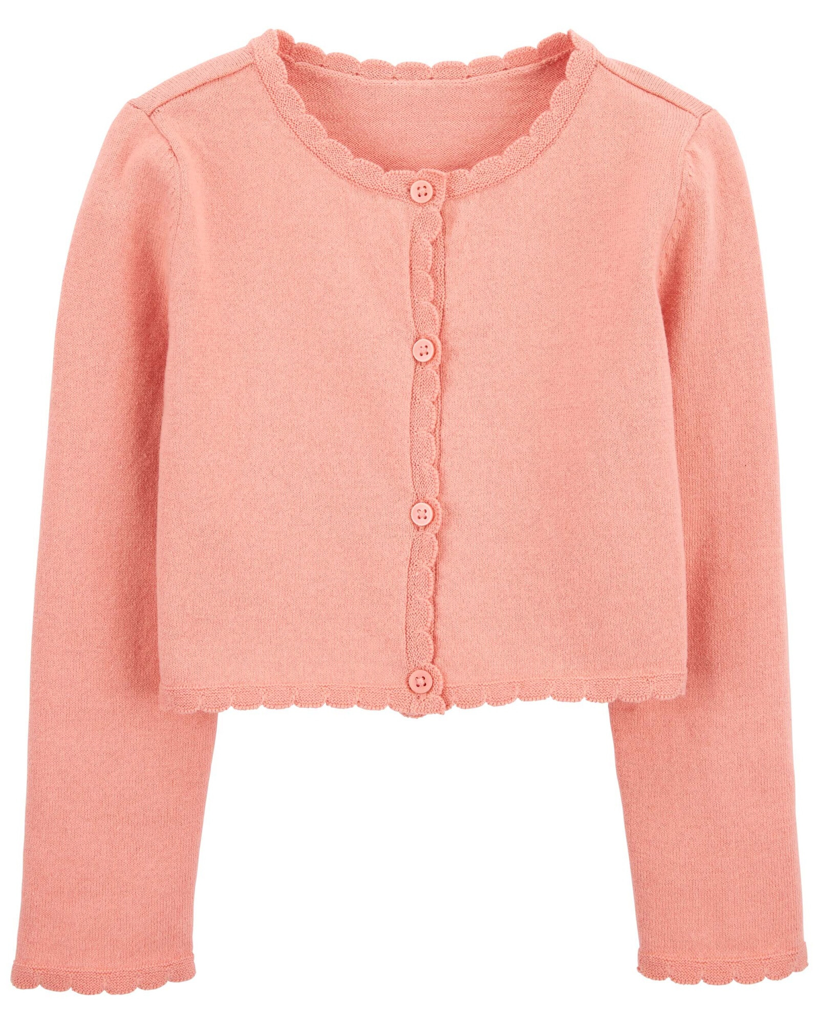 Saco de algodón, festoneado, rosado Saco de algodón, festoneado, rosado