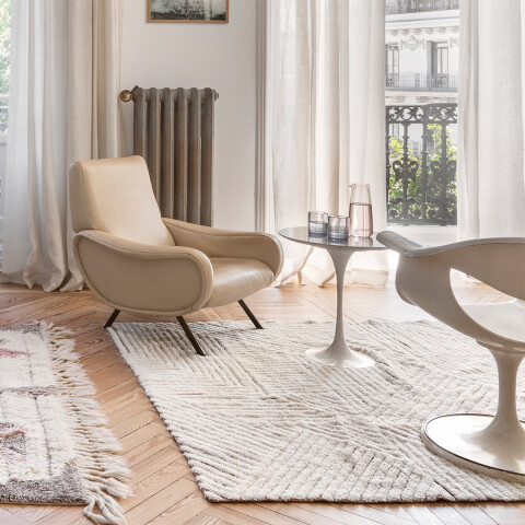 Alfombra de lana lavable - Almond Valley L