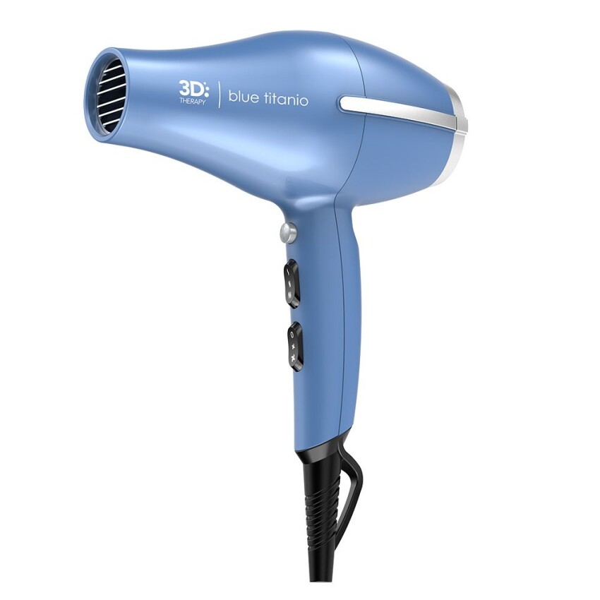 Secador de pelo GAMA Tempo COMPACT 3D blue Titanio Secador de pelo GAMA Tempo COMPACT 3D blue Titanio
