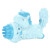 Pistola Burbujero Infantil Niños Automatico Unicornio Variante Color Celeste