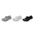 Medias Crocs Low Show (Solid) Unisex Grey/multi