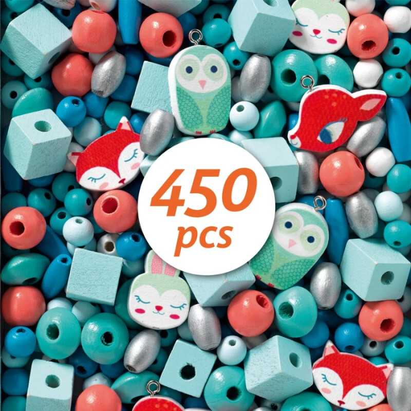 Juego de Pulseras y Collares Animales Djeco Juego de Pulseras y Collares Animales Djeco