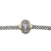 Pulsera Virgen milagrosa-Plata y Oro-Sin Piedra-PU5016 sinpiedra