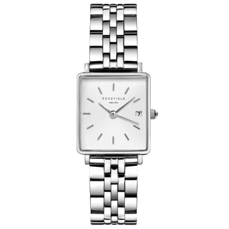 Reloj ROSEFIELD QMWSS-Q020 The Boxy XS Acero Plata 0