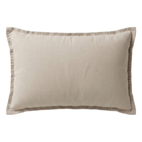 COJIN RECT BEIGE 35X60CM Unica