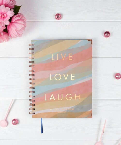 Cuaderno planificador ibi craft - t.dura - 178x230mm - 80 h.-"live - love - laugh" Cuaderno planificador ibi craft - t.dura - 178x230mm - 80 h.-"live - love - laugh"