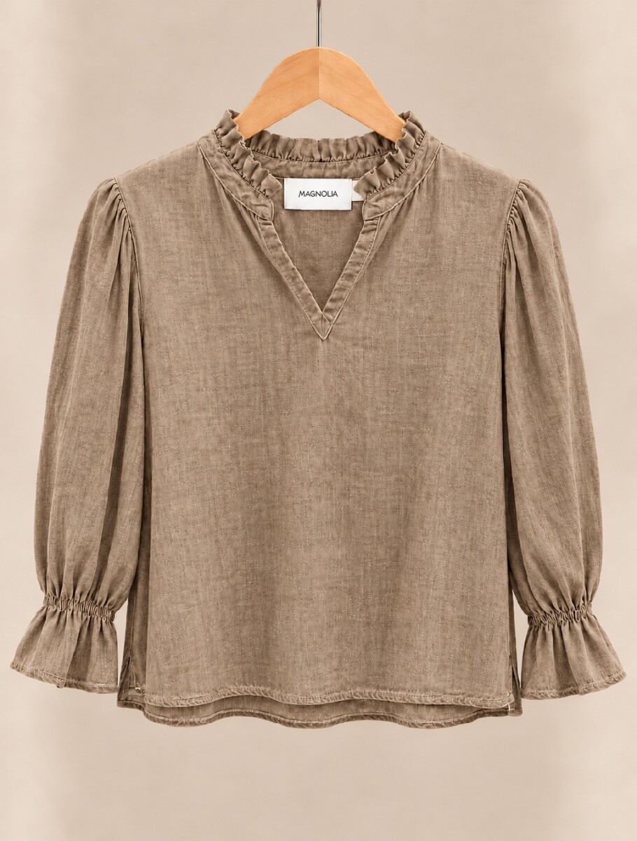 Blusa Copenhague - Mocha 