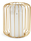 Portavelas KRESTER Ø15xA18cm dorado LED Portavelas KRESTER Ø15xA18cm dorado LED