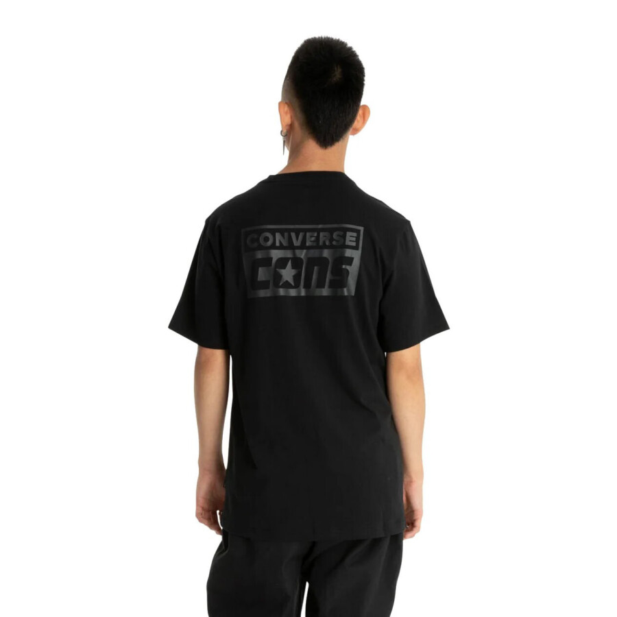 Remera Unisex Converse Cons Secret Negro