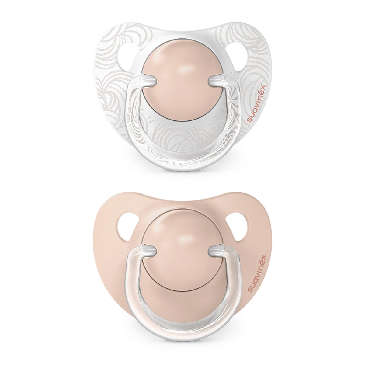 Suavinex Einschlafschnuller 100% Silikon - Physiologischer SX Pro Sauger Für Babys 6-18 Monate