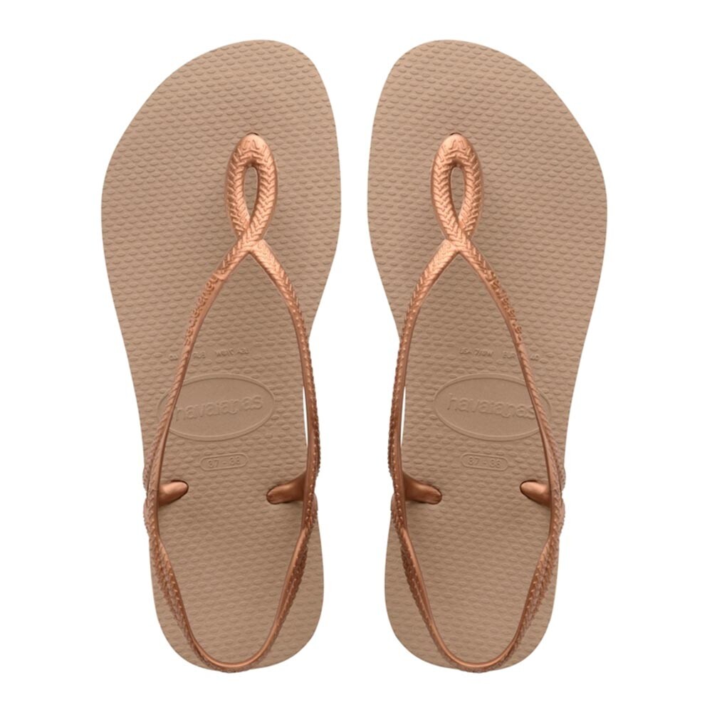 Sandalias Havaianas Luna FC Mujer Rose Gold/Rose Gold