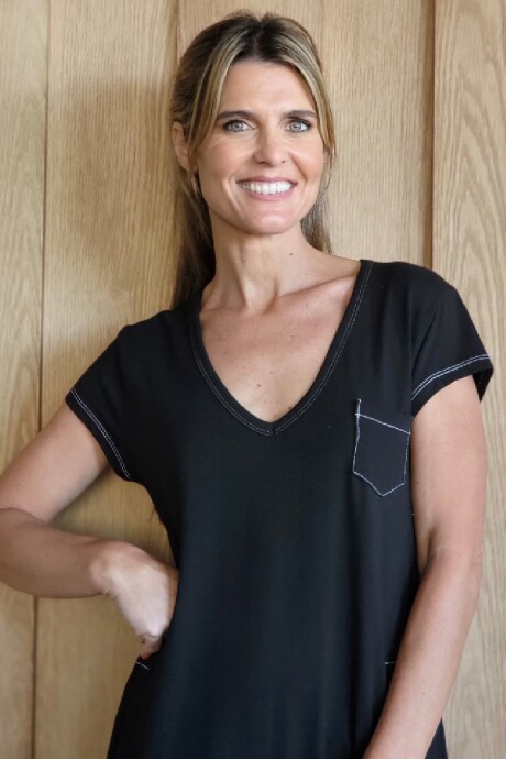Vestido Clivia Cotton Negro