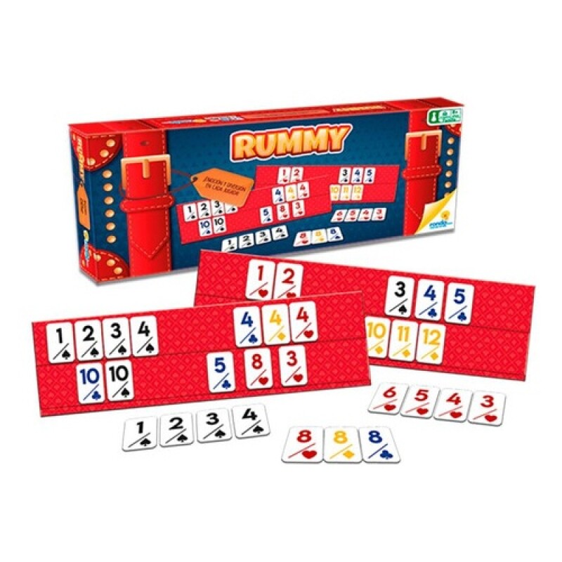 Juego de mesa Rummy Ronda Juego de mesa Rummy Ronda