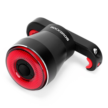 Luz Trasera Inteligente para Bicicleta Rockbros IP65 3 Modos 001
