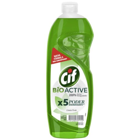 Detergente CIF BioActive 500ml Lima