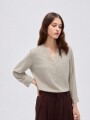 Blusa Au Verde Grisaceo