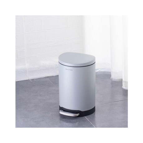 PAPELERA 12L LJT11-12 GRIS ACERO LJT11-12-2