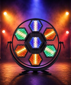 Blinder Pixel Pls Lafg06 7 Pcs X 50w Retro Lighting 350w Blinder Pixel Pls Lafg06 7 Pcs X 50w Retro Lighting 350w