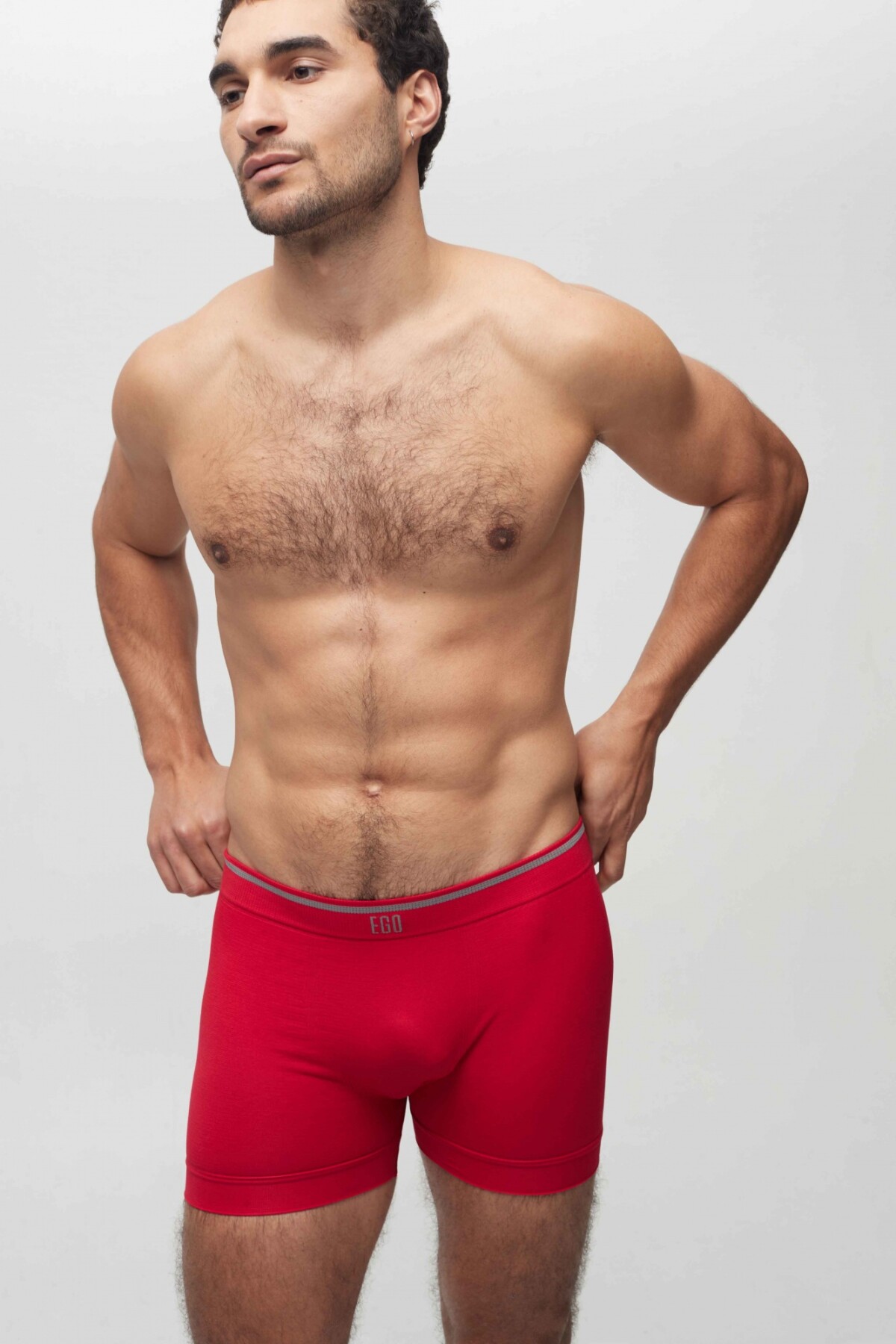 Boxer EGO Rojo Hibisco