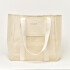 S61MBB Bolso De Playa Malla Sunnylife - Oyster Cream