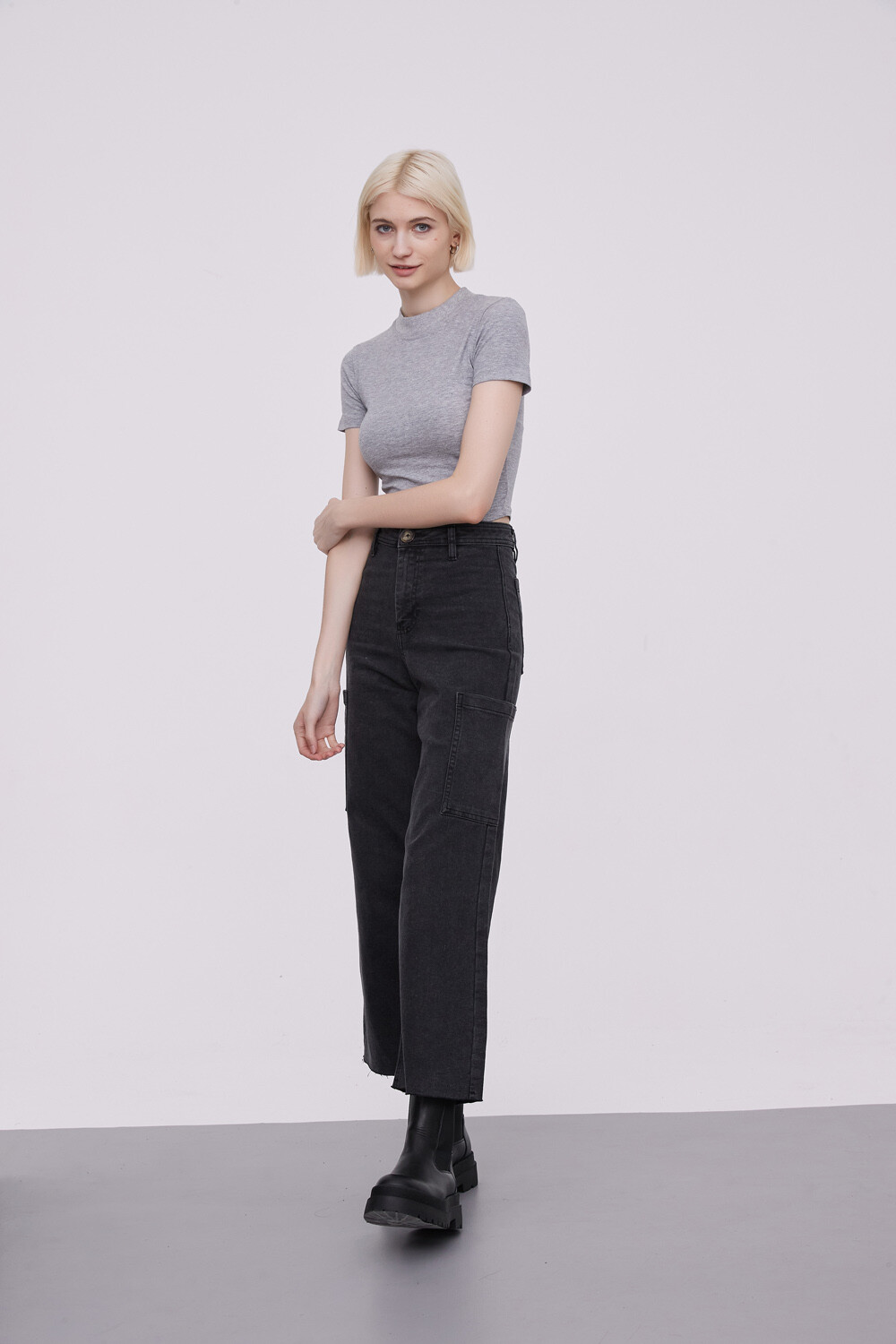 Pantalon Adas Gris Oscuro