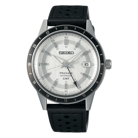 Reloj Seiko Presage Automático GMT SSK011J1 para hombre con correa de cuero Reloj Seiko Presage Automático Gmt Ssk011j1 Para Hombre Con Correa De Cuero
