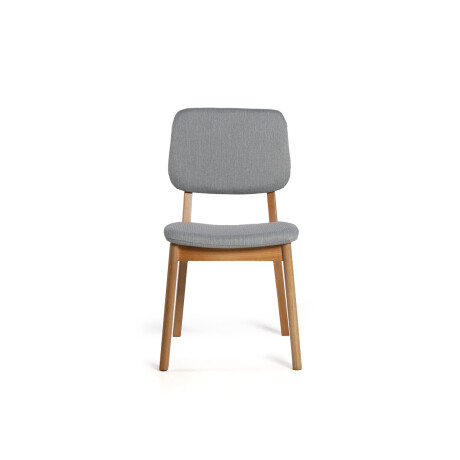 Silla Classic - Tela Rústica Ceniza Claro