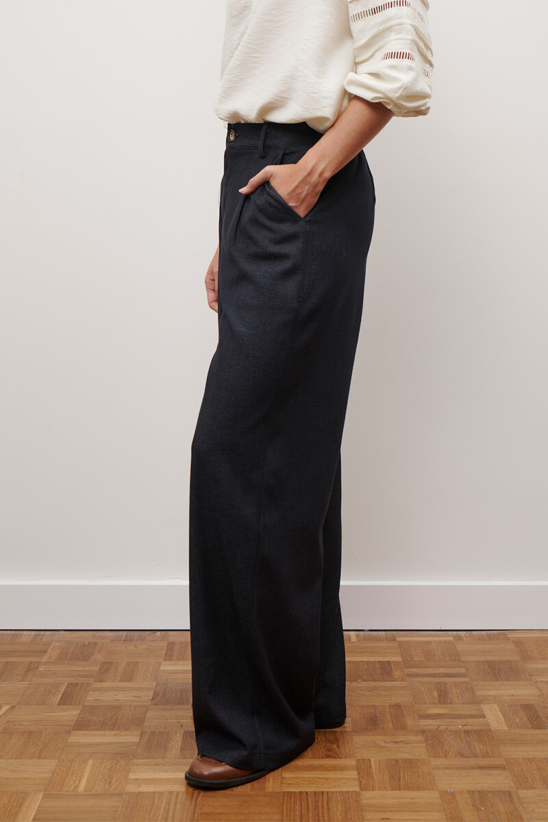 PANTALON JEAN TEXTIL NEGRO