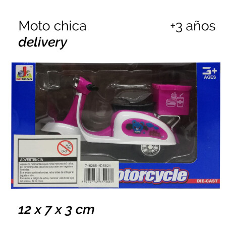 Moto Ch. Delivery En Caja 2851 Unica