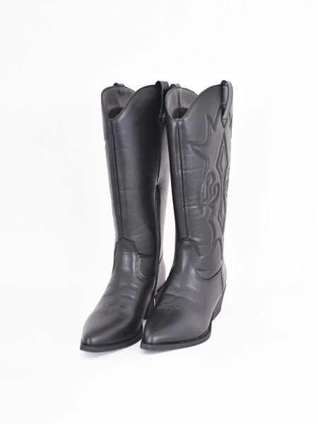 BOTA TEXA NEGRO