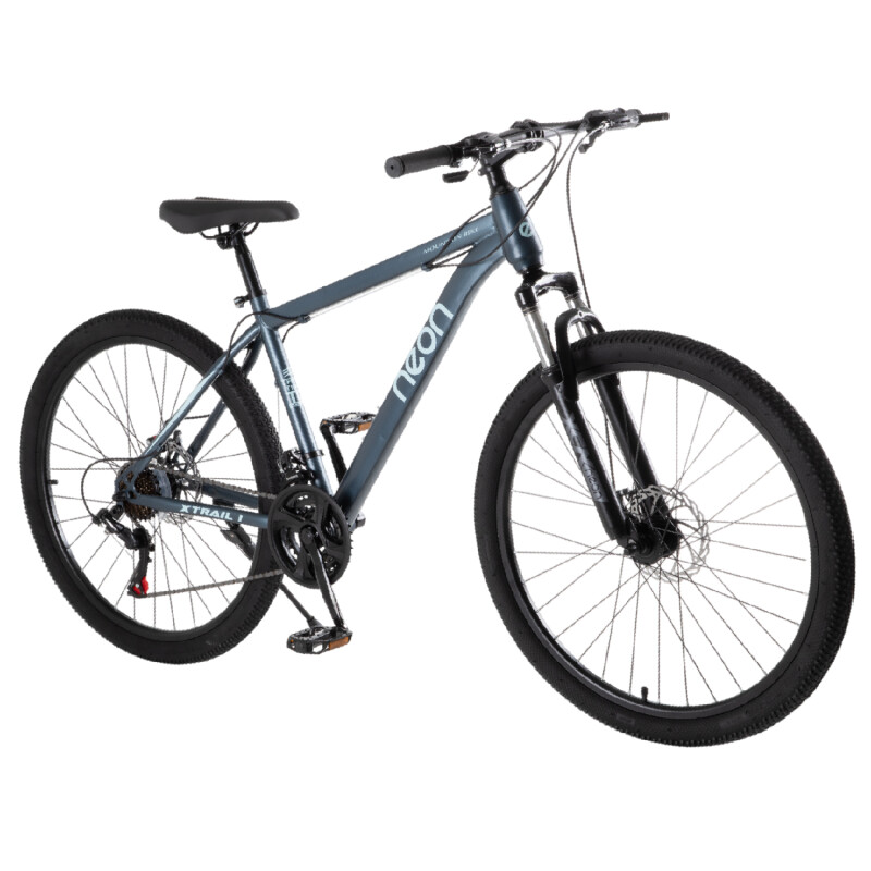 Bicicleta Montaña 26 Cuadro Acero Freno Disco 21 Cambios Azul