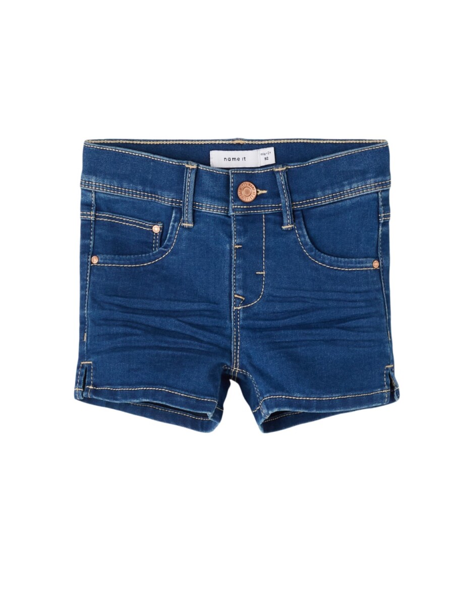 Shorts Denim - Medium Blue Denim 