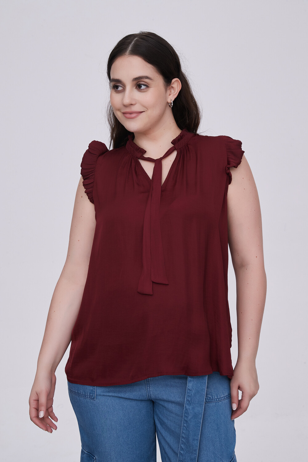 Blusa Daneb Rojo Anaranjado