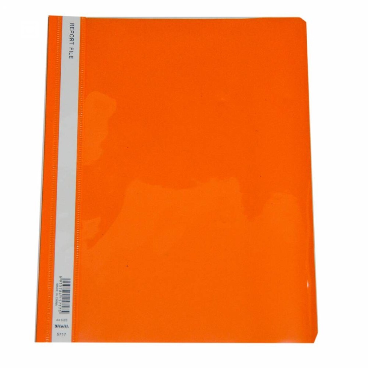 Carpeta Tapa Transparente A4 Naranja 