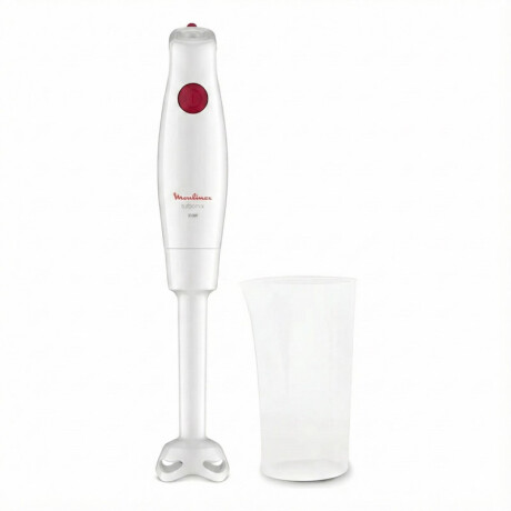 Mixer Moulinex Turbomix | Antisalpicaduras | Cuchillas Zelkrom | Color blanco. Mixer Moulinex Turbomix | Antisalpicaduras | Cuchillas Zelkrom | Color blanco.