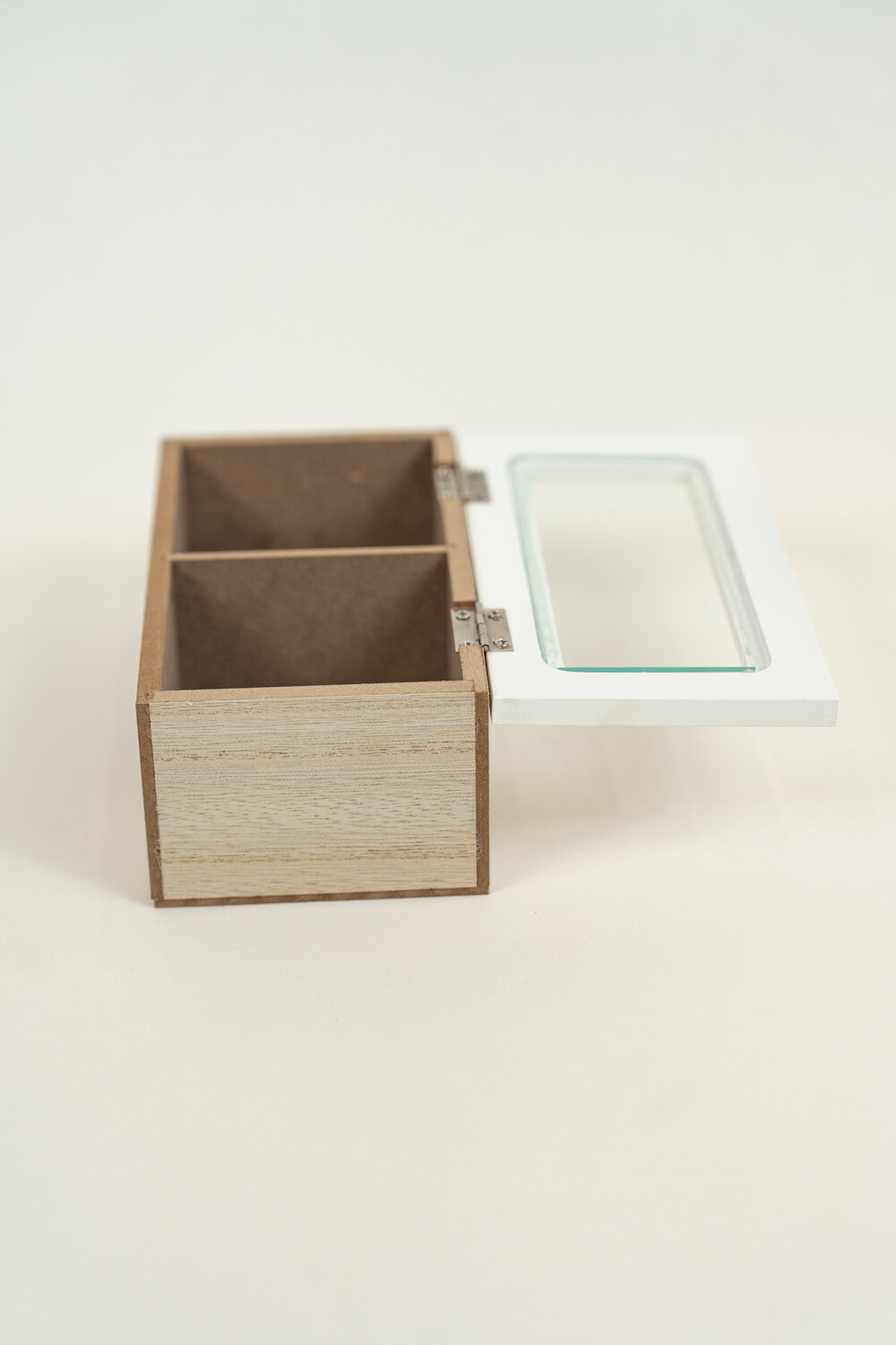 Caja Para Té Tea, 2 Separadores Color Unico