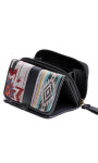 BILLETERA BOHO EMMA DISEÑO ÉTNICO Y NEGRO