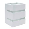 APLIQUE DE PARED VCP G9 2 ABERTURAS BLANCO APLIQUE DE PARED VCP G9 2 ABERTURAS BLANCO