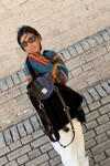 Brassy Backpack Chocolate / Negro
