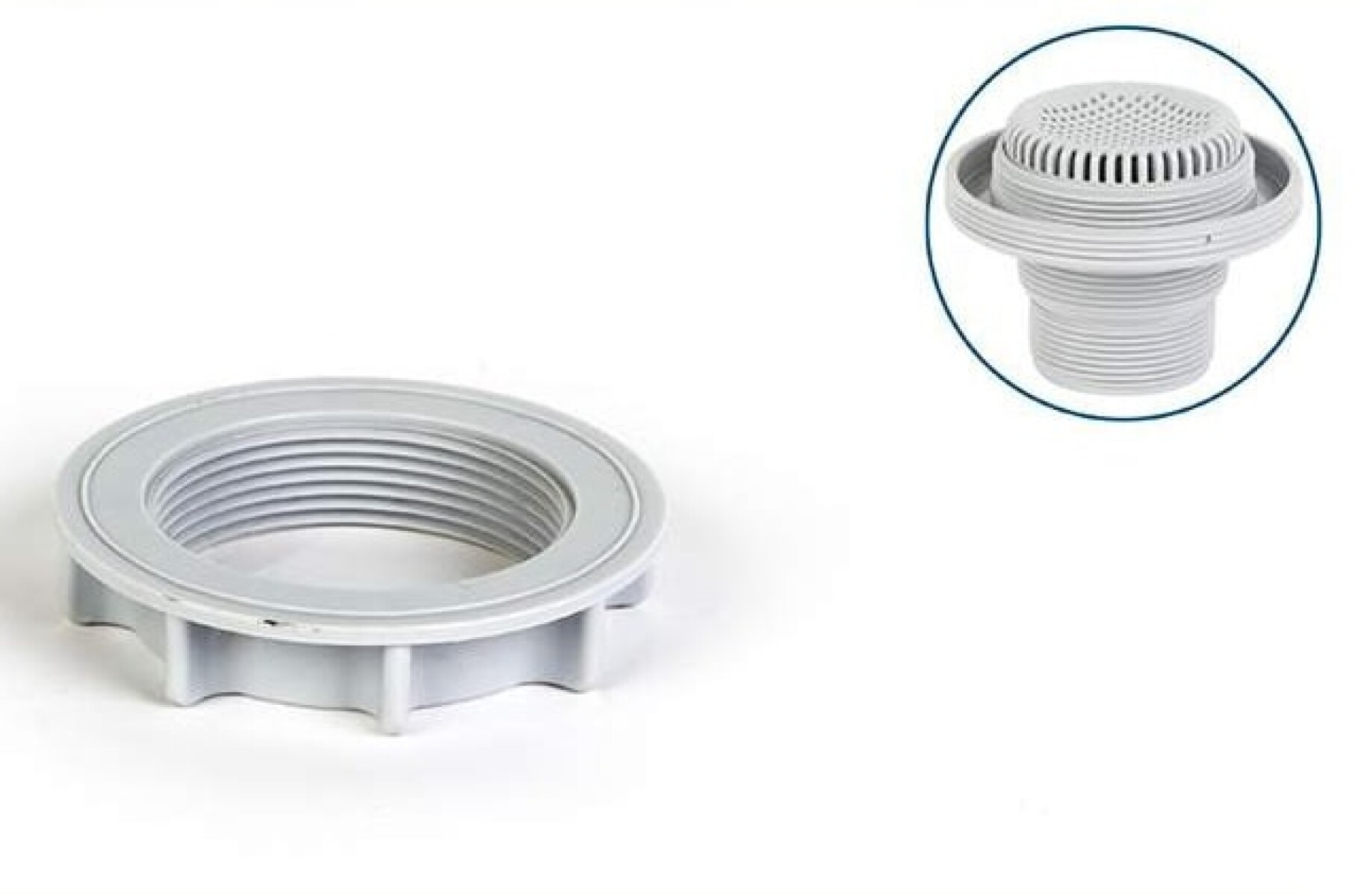 INTEX REPUESTO TUERCA PLASTICA CIERRE ROSCA COLADORA GRANDE 