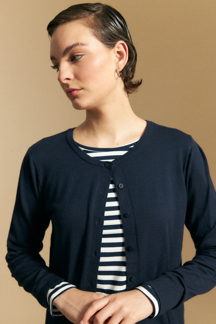 CARDIGAN ALBA Azul Marino