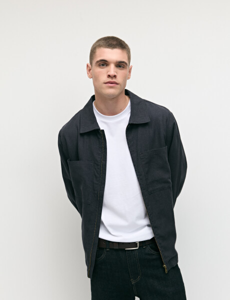 300410 CAMPERA LINO THAI Azul Oscuro