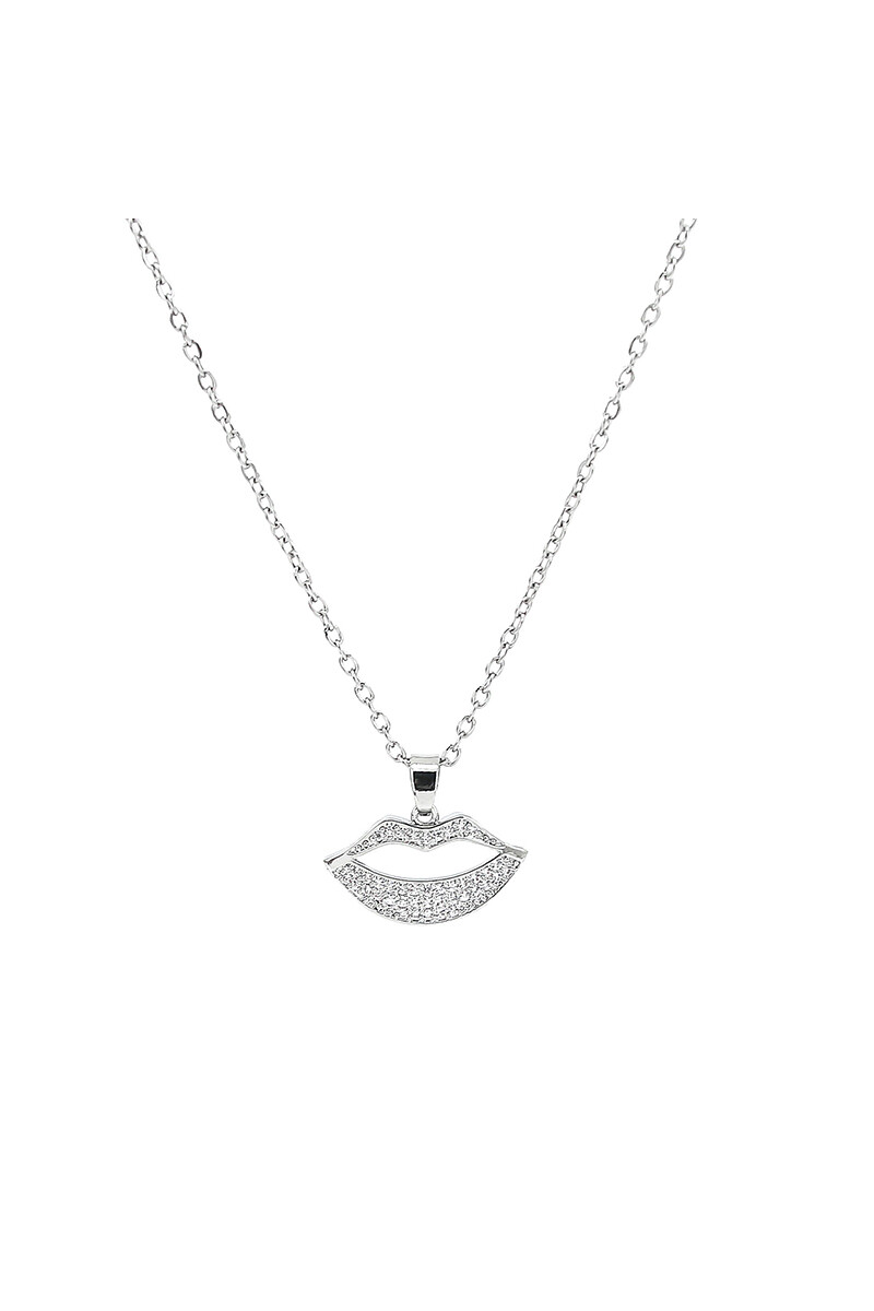 Collar Boca Oreiro - plateado 