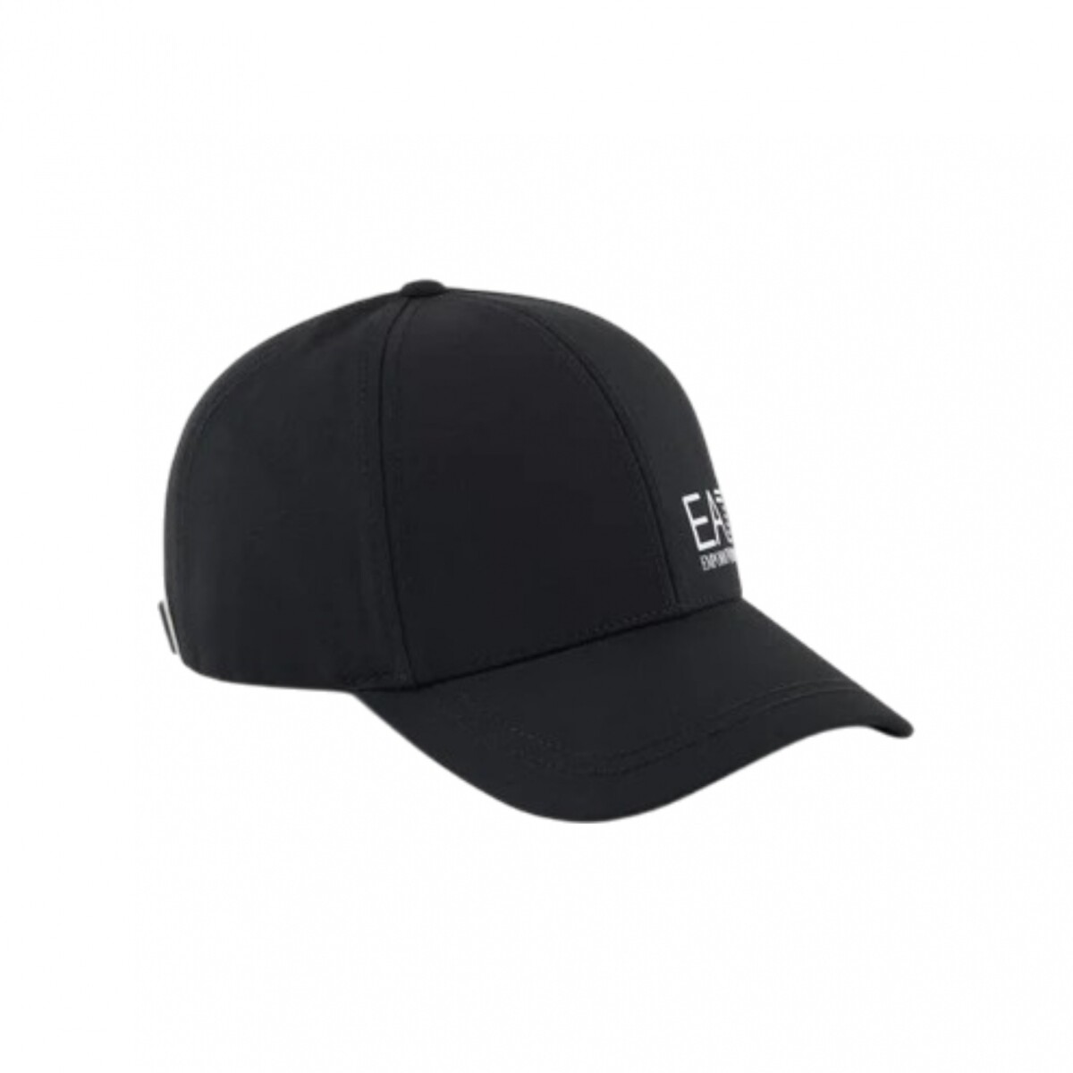 Armani Cap Train Core - Pure Black - Black & Silver 