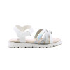 Angus Sandalia Niña Tiras Cruzada C/ Pulsera Blanco