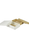 Caja 07 - 16x23x6 cm REVERSIBLE BLANCO MADERA