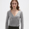 Sweater Olme Gris Melange Medio