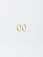 Pendientes De Aro De Plata 925 dorado